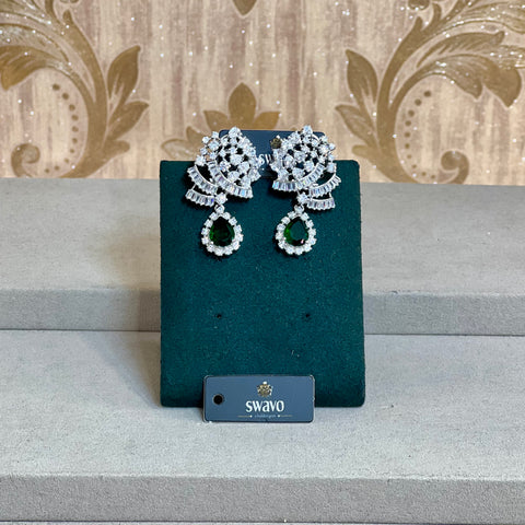 Amelia Crystal Drop Earrings