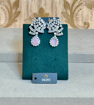 Amelia Crystal Drop Earrings