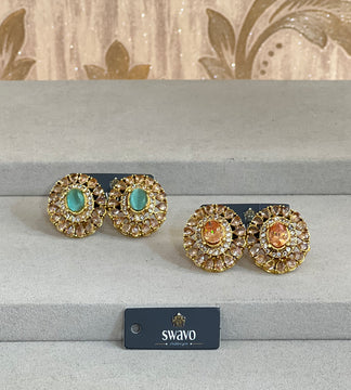 ZOYA Oval Studs