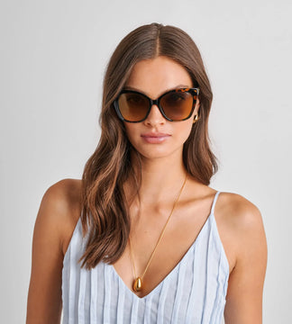 Katie Loxton Mykonos Oversized Cat Eye Sunglasses