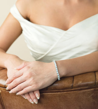 Ivory & Co Imperial Crystal Tennis Bracelet