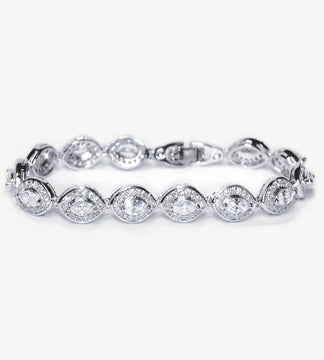 Ivory & Co Promise Crystal Marquise Bracelet