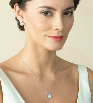 Ivory & Co Richmond Crystal Square Cut Set