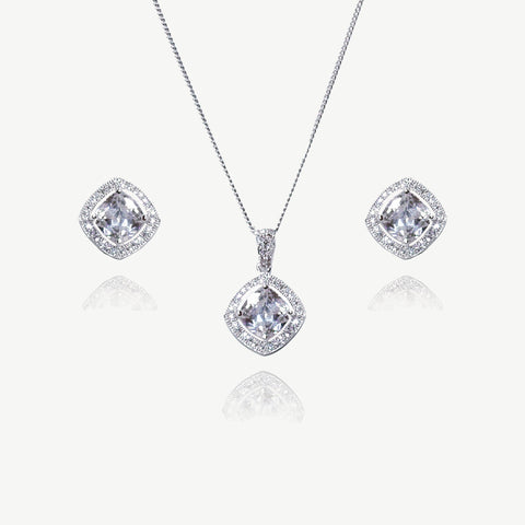 Ivory & Co Richmond Crystal Square Cut Set