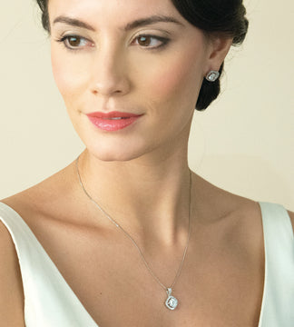 Ivory & Co Richmond Crystal Square Cut Set