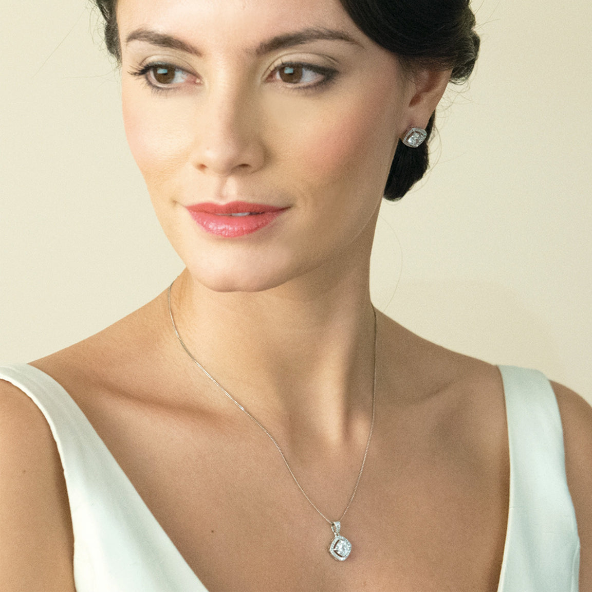 Ivory & Co Richmond Crystal Square Cut Set