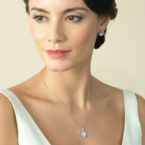 Ivory & Co Richmond Crystal Square Cut Set