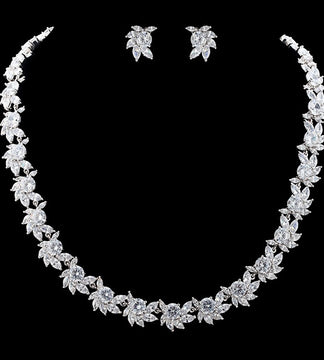 Sophia Palladium Plated CZ Set image 2