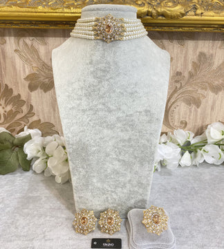 Bella Petite Choker Set With Ring image 3