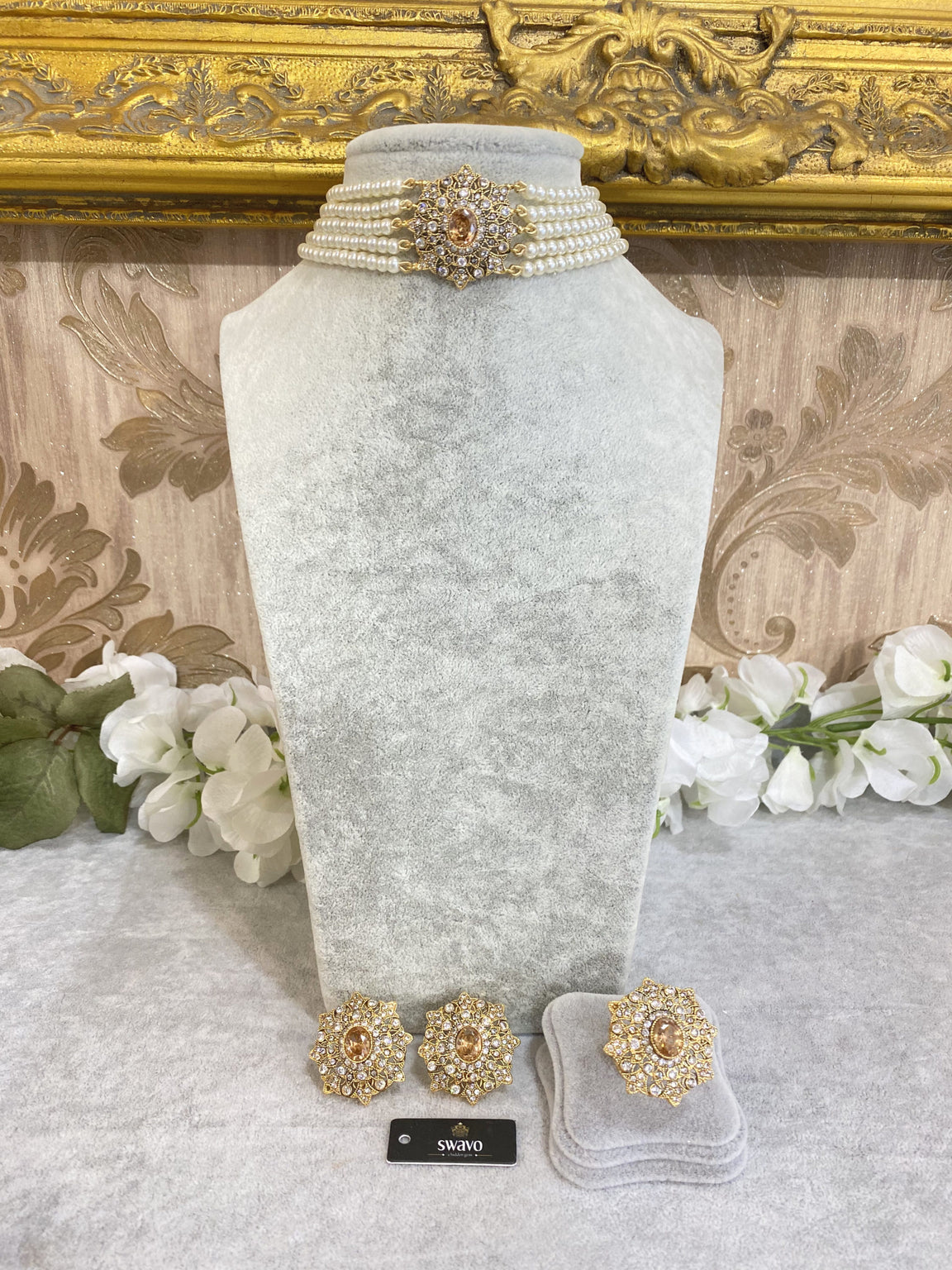 Bella Petite Choker Set With Ring image 3