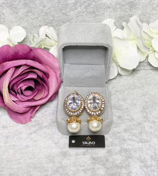 Tiffany Oval Studs image 0