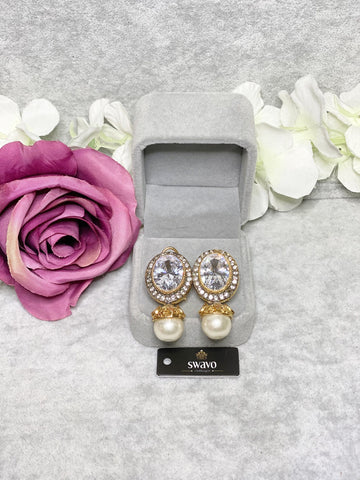 Tiffany Oval Studs image 0