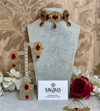 Fleur Ruby and Gold image 1