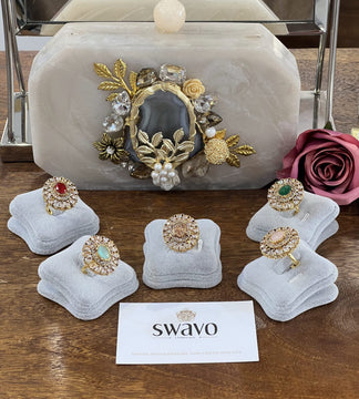 Zoya oval semi precious Ring image 0