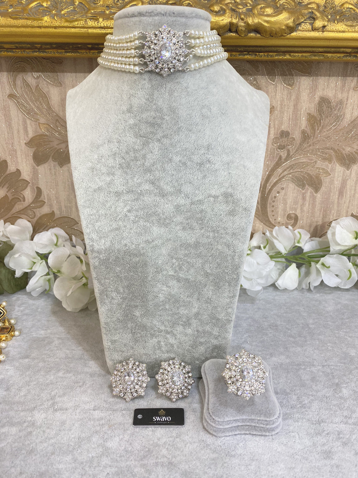 Bella Petite Choker Set With Ring image 4