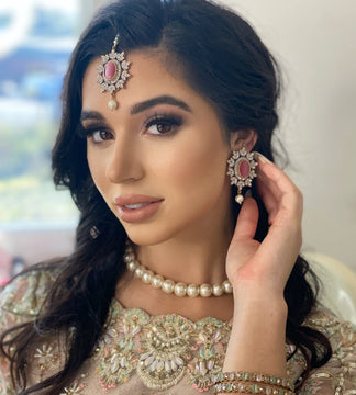 CZ Oval Studs & Tikka Duo image 0