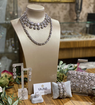 Juliet Necklace Set Silver image 0