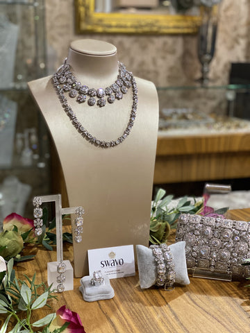 Juliet Necklace Set Silver image 0