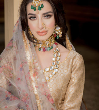 Rosetta Multi Valandi Kundan Set image 0