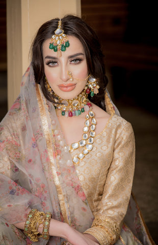 Rosetta Multi Valandi Kundan Set image 0