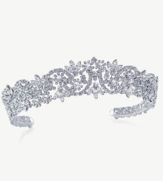 Ivory & Co Octavia Crystal Tiara