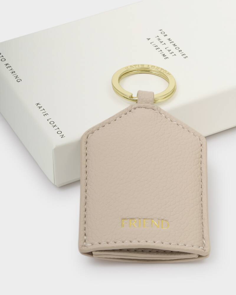 Katie Loxton Photo Keyring Friend Oyster