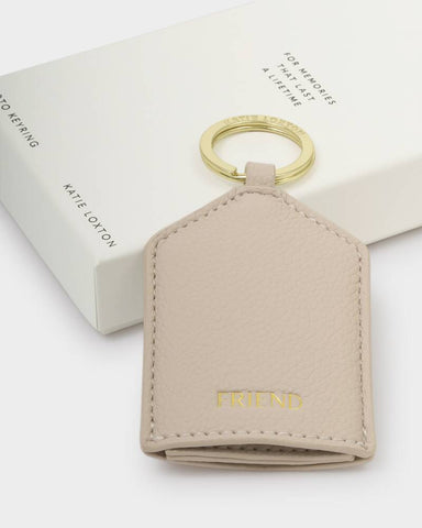 Katie Loxton Photo Keyring Friend Oyster