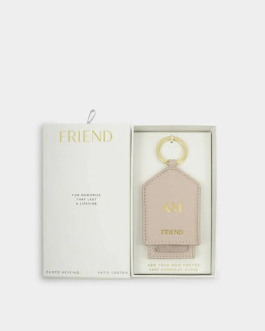 Katie Loxton Photo Keyring Friend Oyster