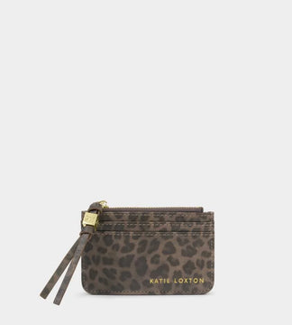 Katie Loxton Coin & Cardholder Leopard