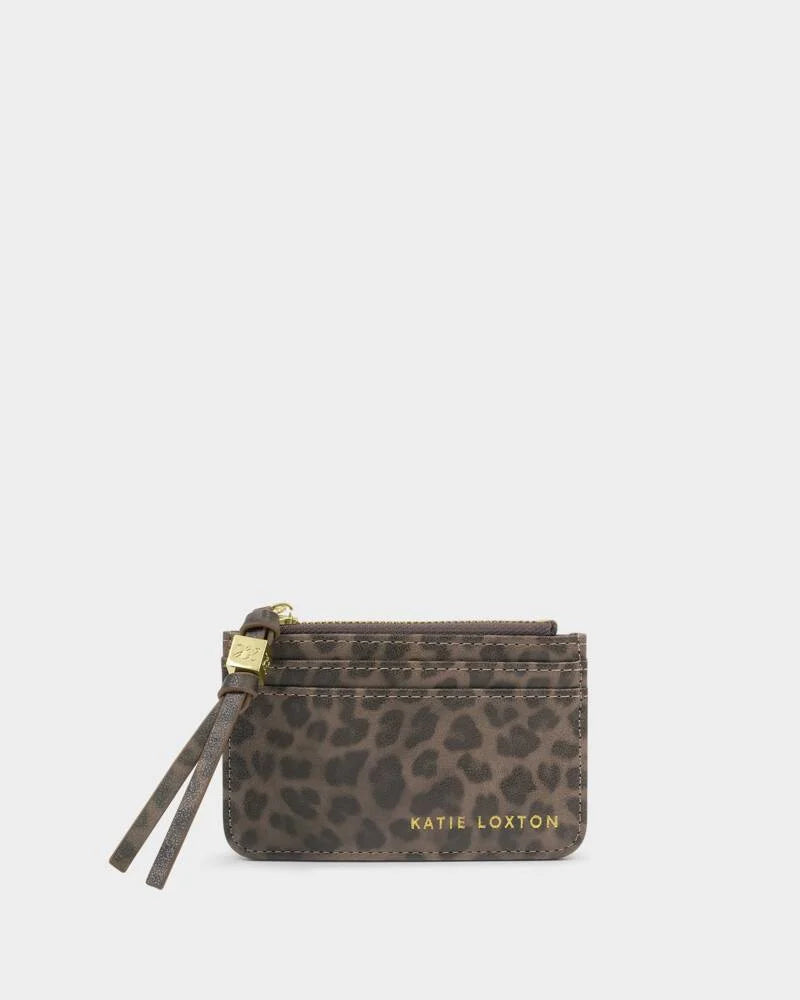 Katie Loxton Coin & Cardholder Leopard