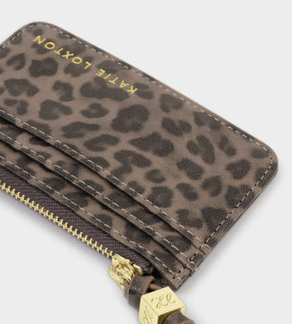 Katie Loxton Coin & Cardholder Leopard