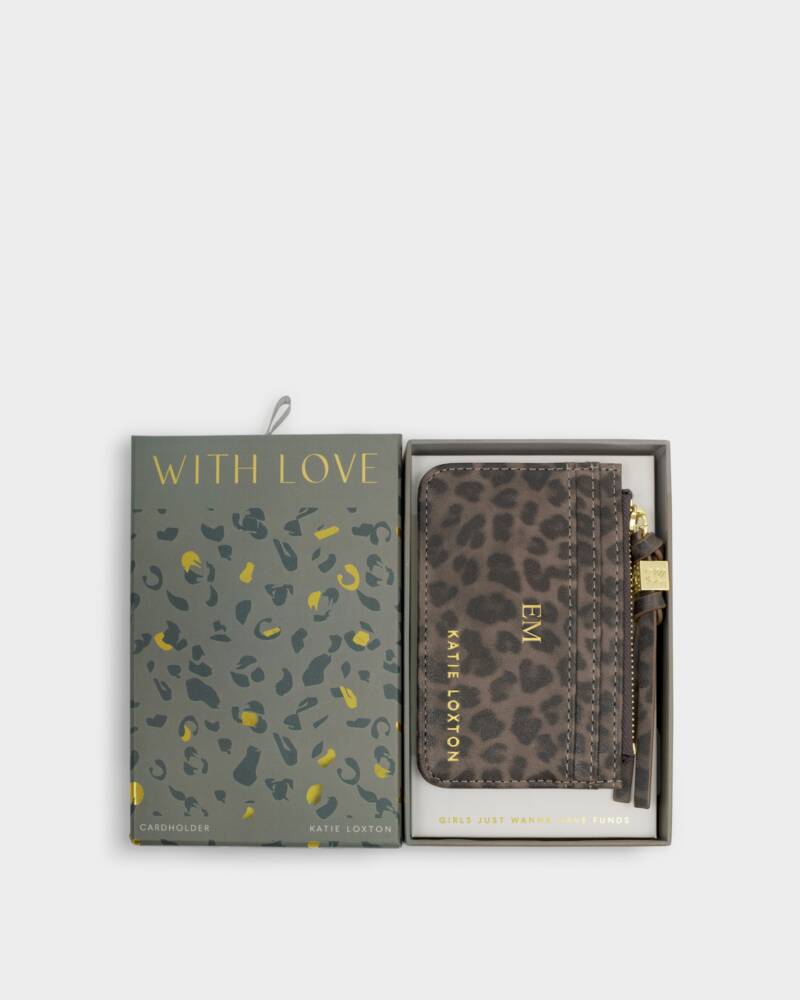 Katie Loxton Coin & Cardholder Leopard