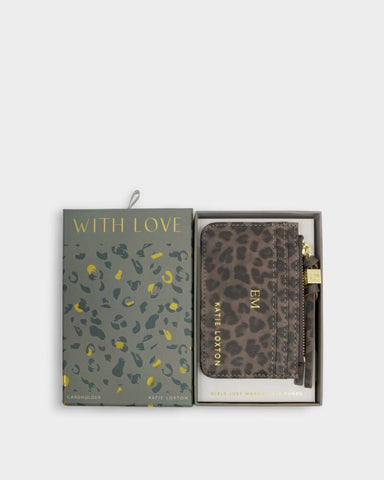 Katie Loxton Coin & Cardholder Leopard