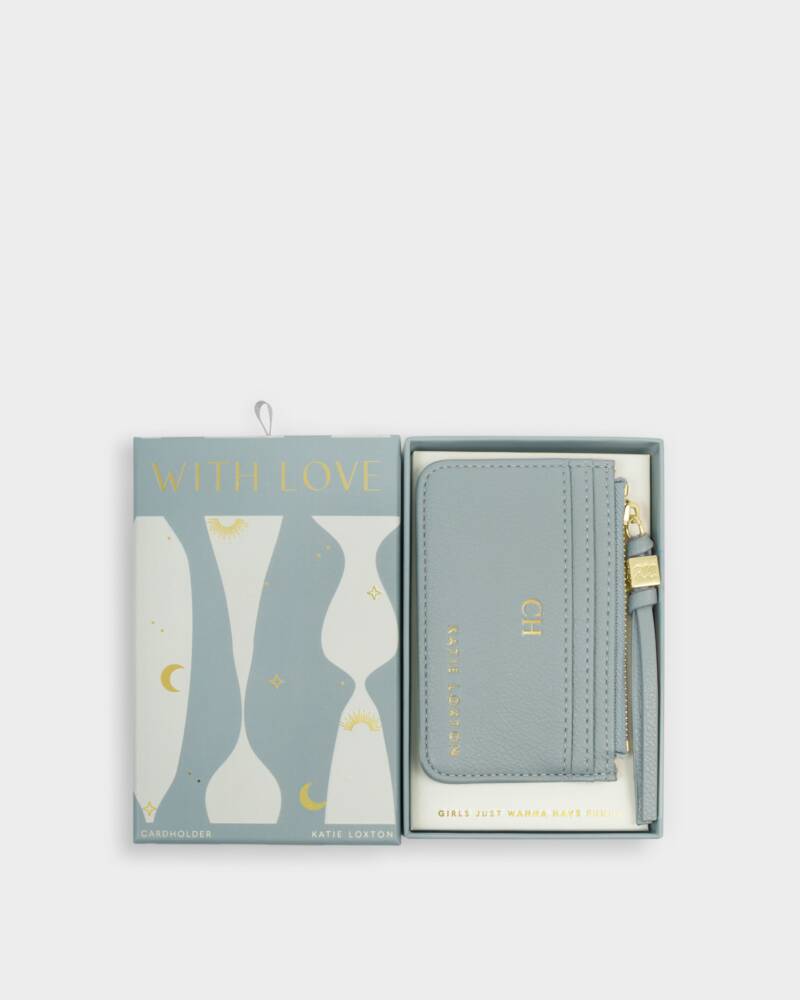 Katie Loxton Coin & Cardholder Duck Egg Blue