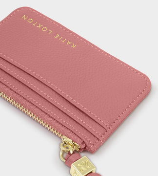 Katie Loxton Coin & Cardholder Raspberry Pink