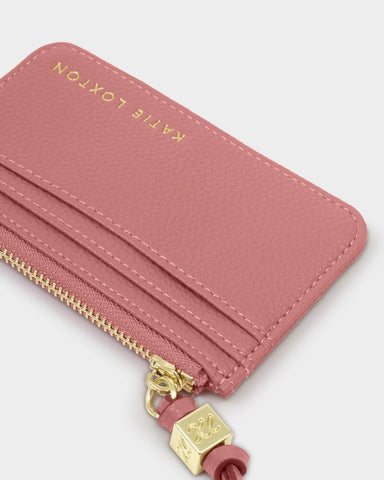 Katie Loxton Coin & Cardholder Raspberry Pink