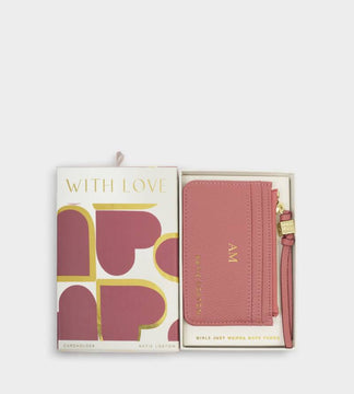 Katie Loxton Coin & Cardholder Raspberry Pink