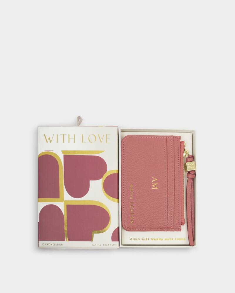 Katie Loxton Coin & Cardholder Raspberry Pink