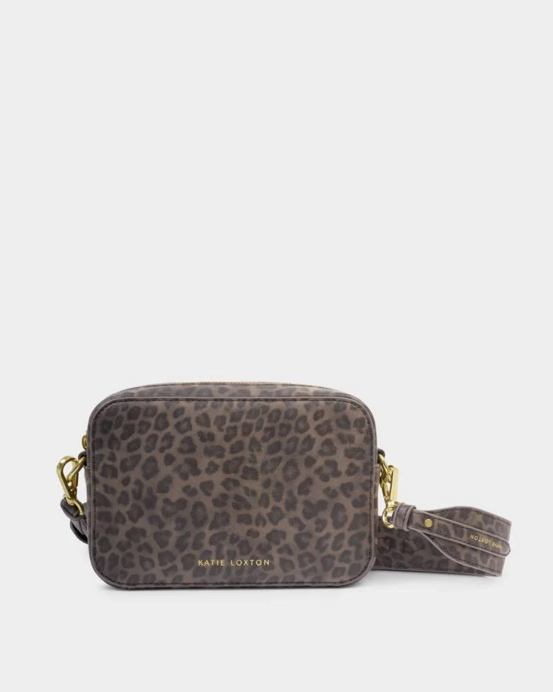 Katie Loxton Avery Small Crossbody Bag in Leopard Print