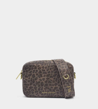 Katie Loxton Avery Small Crossbody Bag in Leopard Print