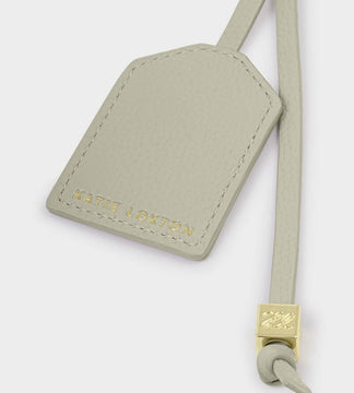 Katie Loxton Sentiment Keyring in Choose Happy Green Mist