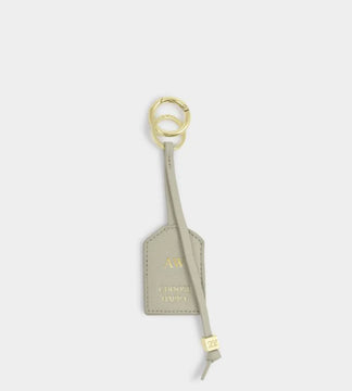 Katie Loxton Sentiment Keyring in Choose Happy Green Mist