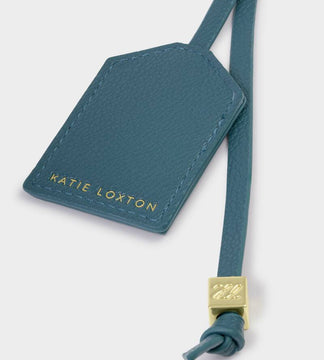 Katie Loxton Sentiment Keyring in You Are Amazing Deep Teal