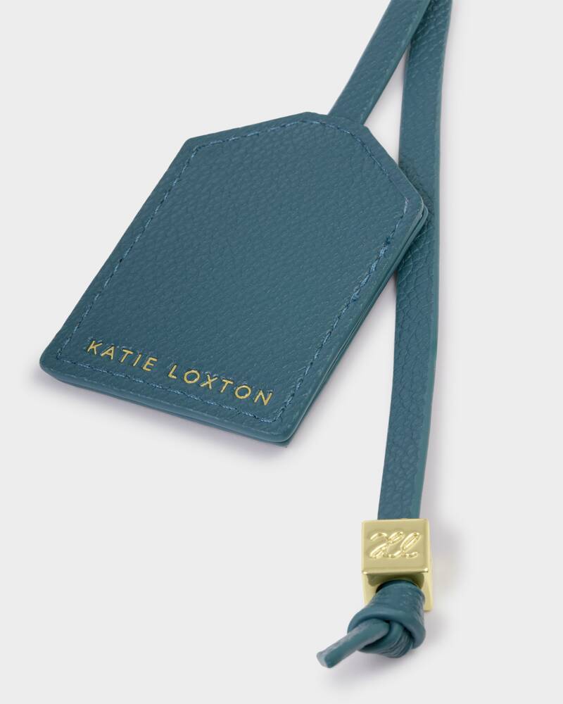 Katie Loxton Sentiment Keyring in You Are Amazing Deep Teal