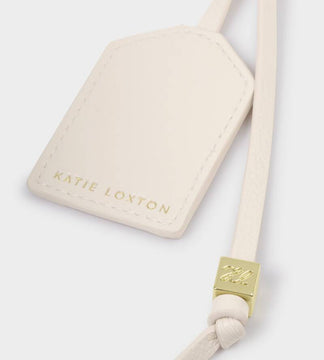 Katie Loxton Sentiment Keyring in Wonderful Grandma Off White