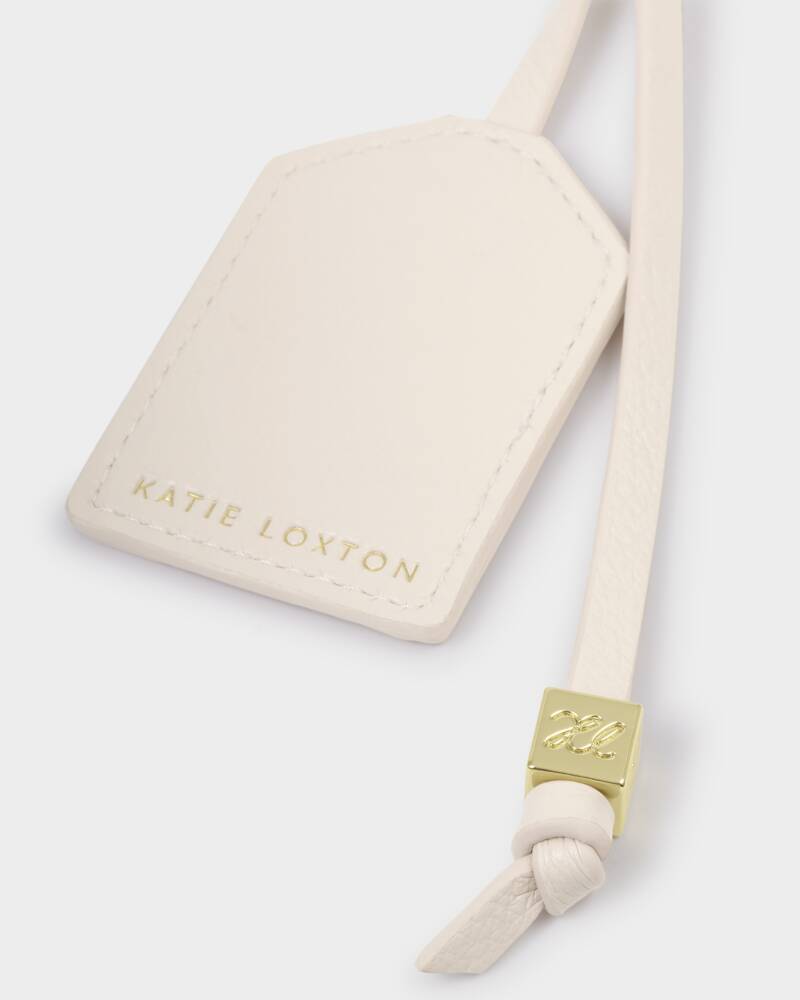 Katie Loxton Sentiment Keyring in Wonderful Grandma Off White